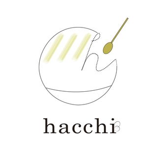 氷菓店 hacchi ロゴ